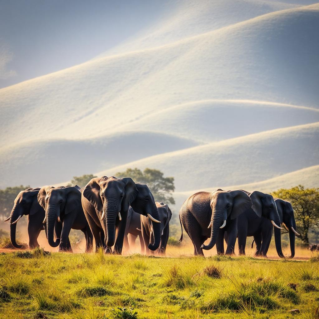 elephants in Shimba Hills reserve